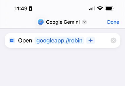Acceso directo a Google Gemini