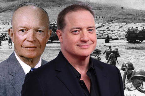 Brendan Fraser será el comandante Eisenhower en esta nueva película sobre el Día D y la II Guerra Mundial