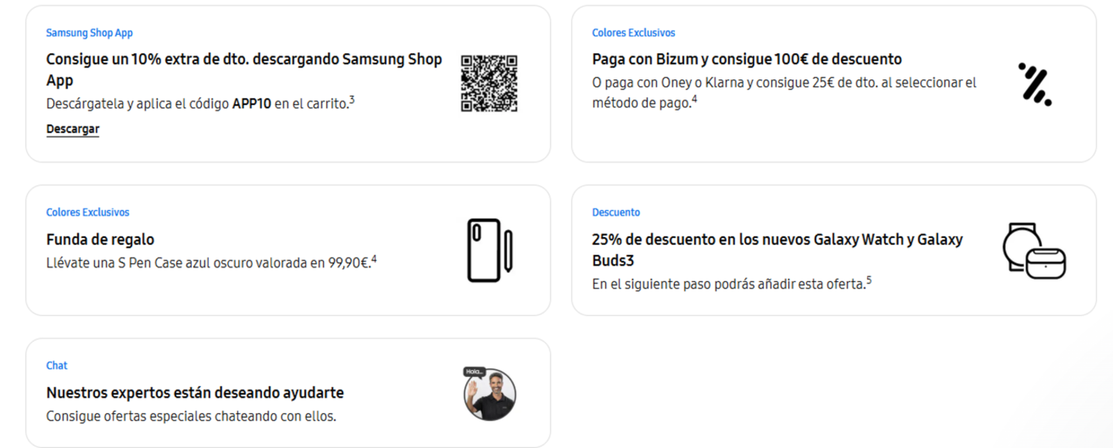 Promociones Samsung