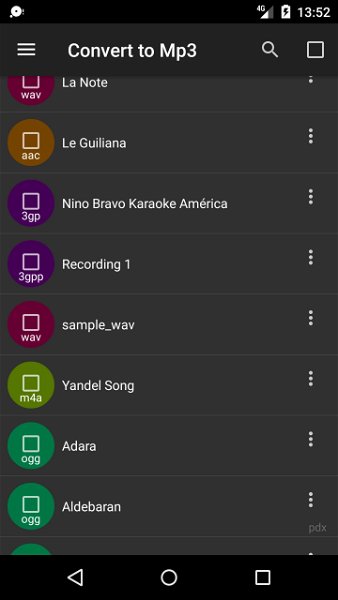 Cómo convertir un archivo WAV en MP3 directamente desde tu móvil Android