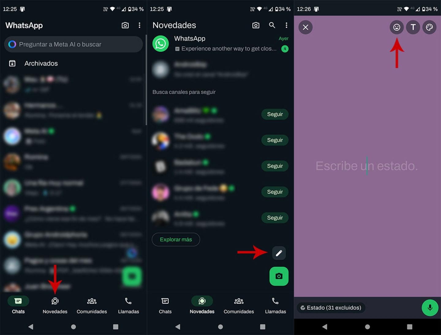 Crear estado para WhatsApp