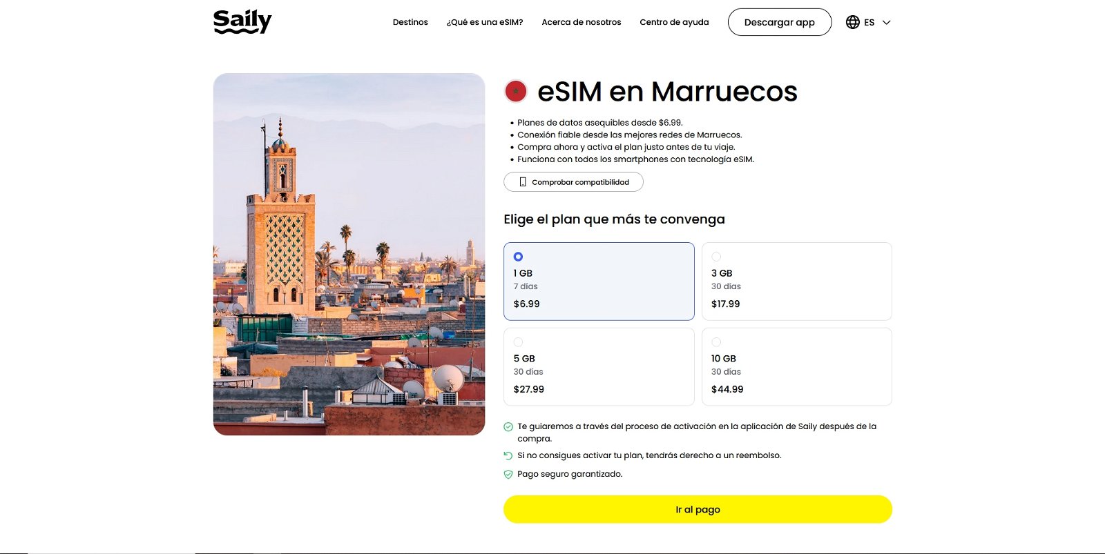 Cuáles son las mejores eSIM para viajar a Marruecos