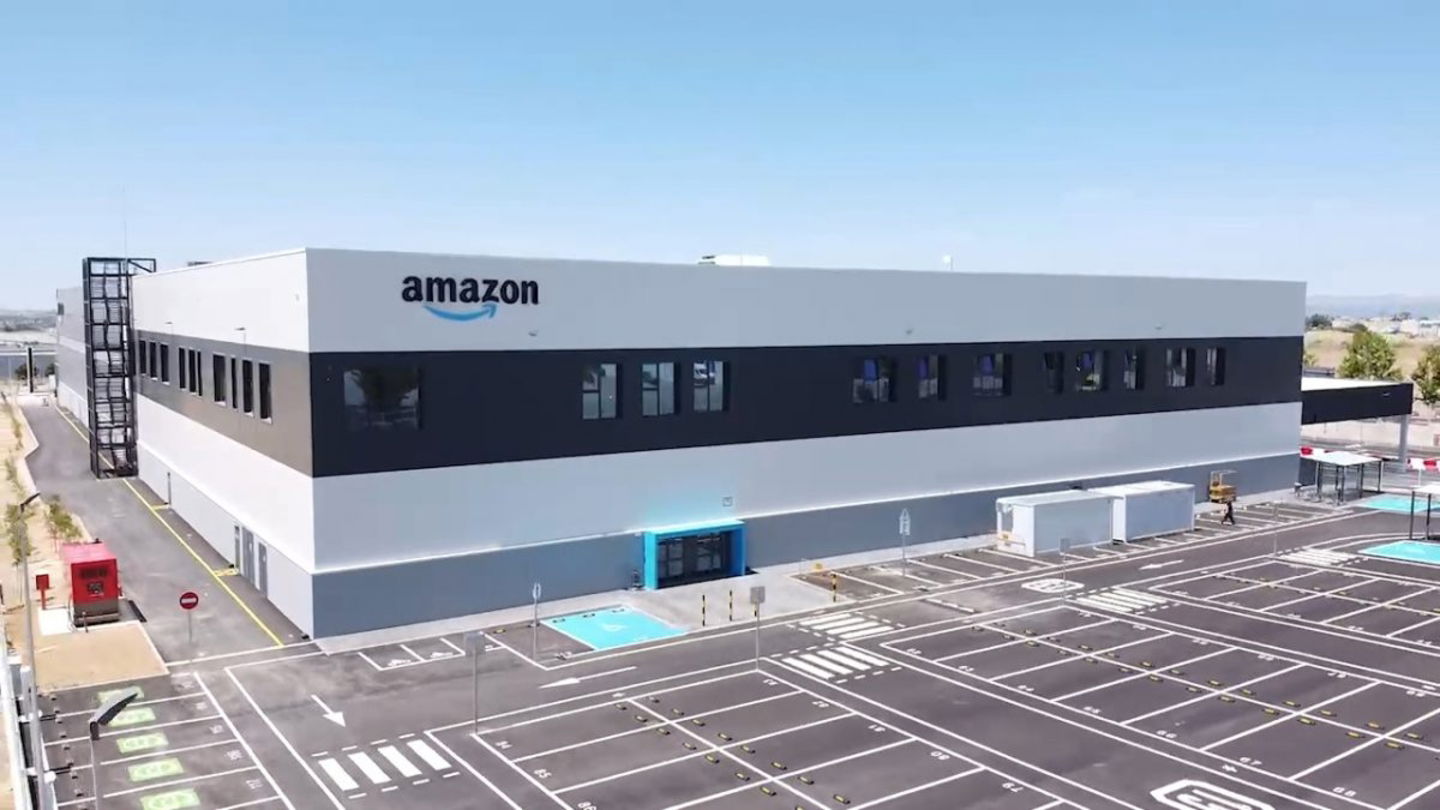 Estación logística de Amazon en Móstoles