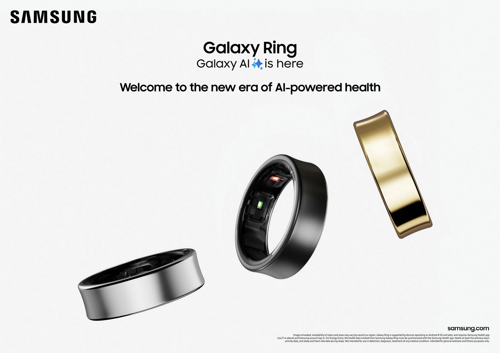 Samsung Galaxy Ring: un anillo para dominar la cuantificación de la salud