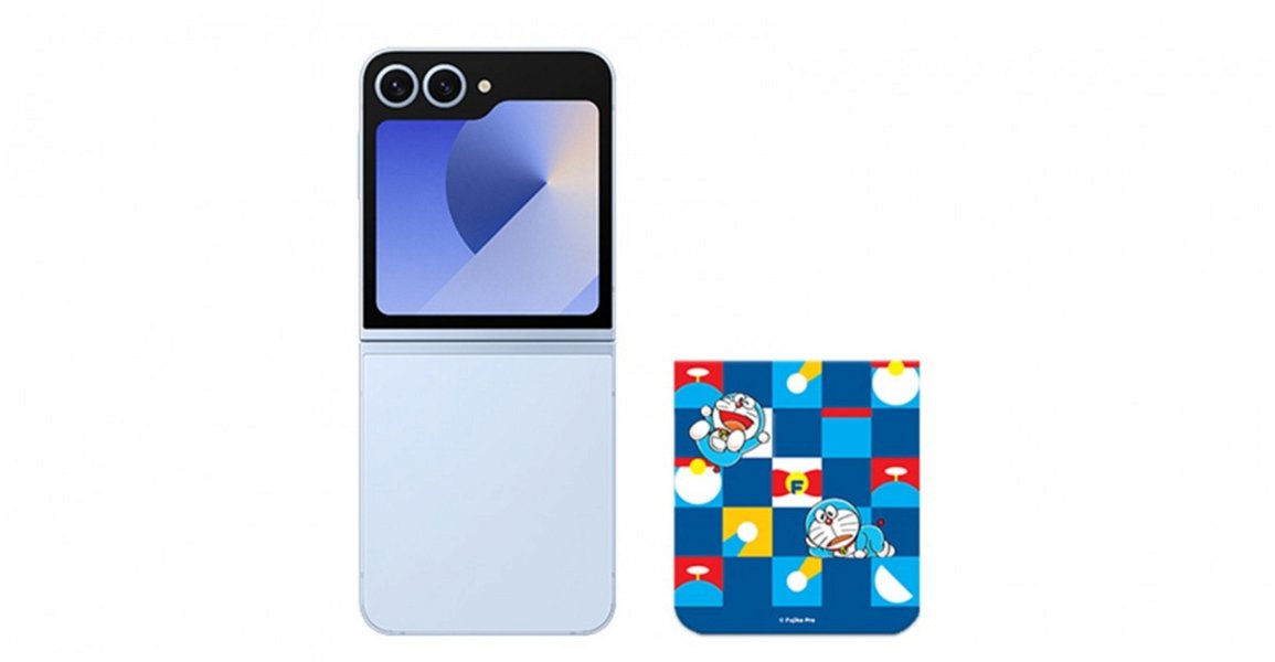 ¿Fan de Doraemon? Te va a encantar está edición especial del Samsung Galaxy Z Flip6
