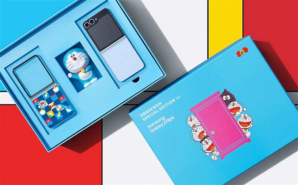 ¿Fan de Doraemon? Te va a encantar está edición especial del Samsung Galaxy Z Flip6