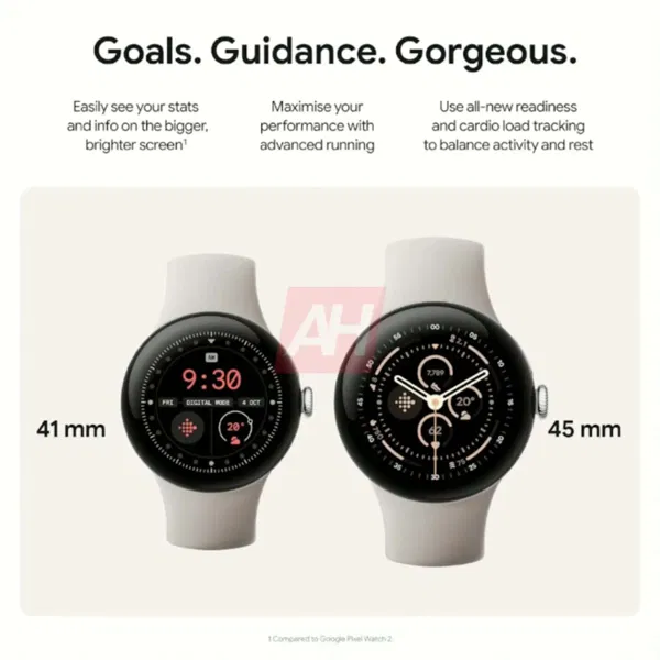 Imágenes promocionales Google Pixel Watch 3 3