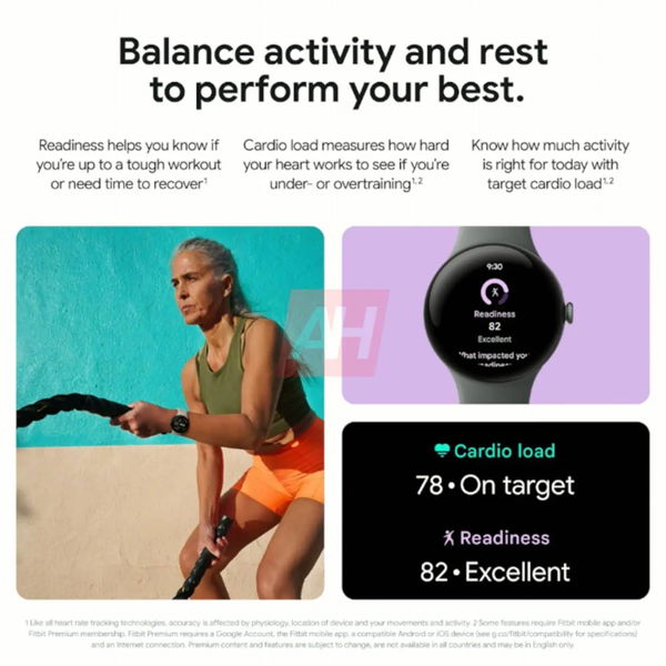 Imágenes promocionales Google Pixel Watch 3 5