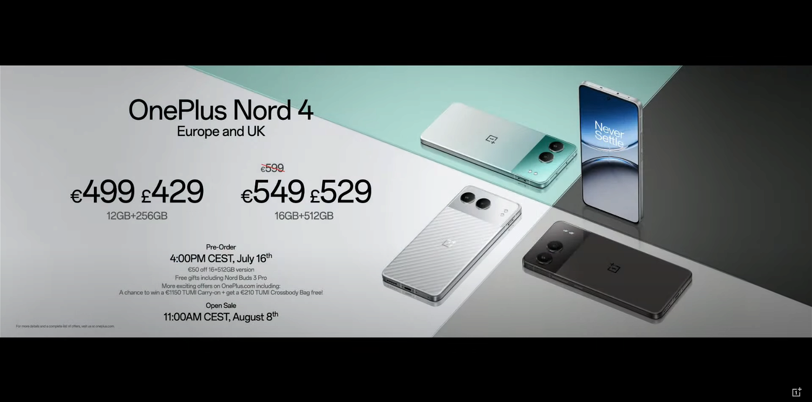 OnePlus Nord 4: el nuevo gama media premium de la marca presume de diseño, cámaras y autonomía