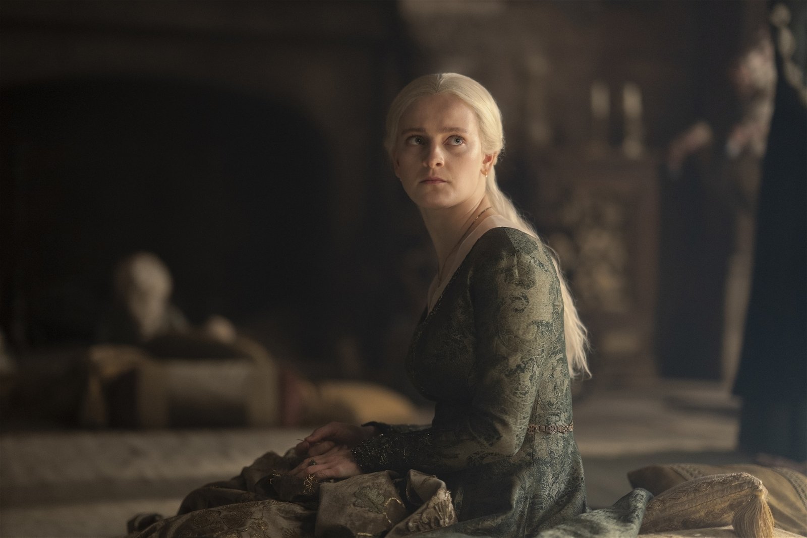 Phia Saban como Helaena Targaryen en 'La casa del dragón'