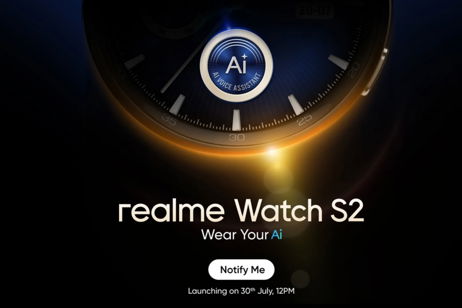 El nuevo realme Watch S2 tendrá soporte para ChatGPT y ya sabemos cuándo se presentará