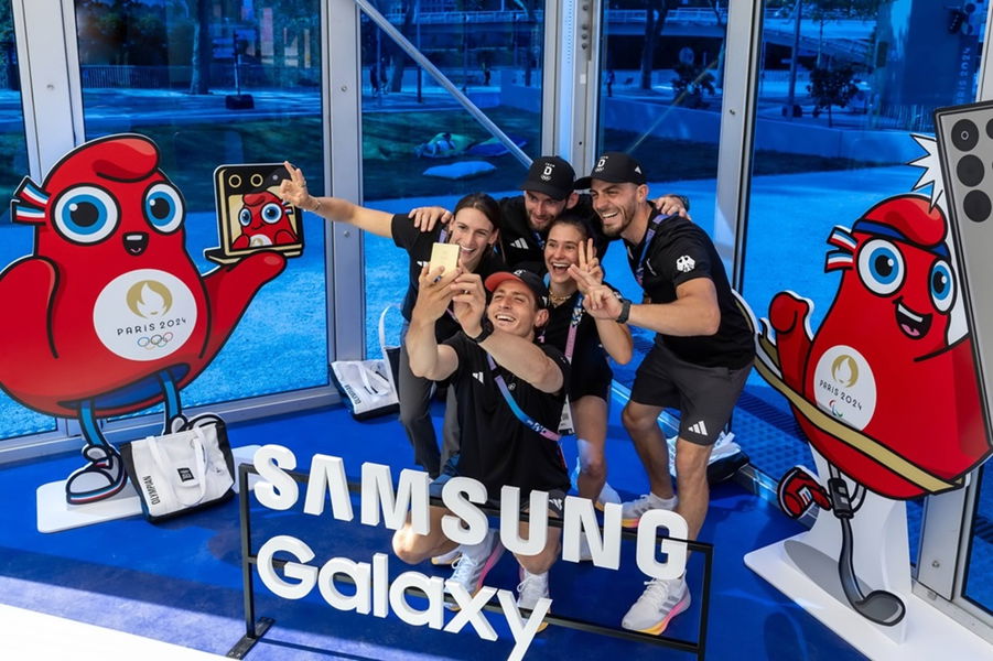 Samsung entrega 17.000 ediciones especiales del Samsung Galaxy Z Flip6 a los atletas de los Juegos Olímpicos