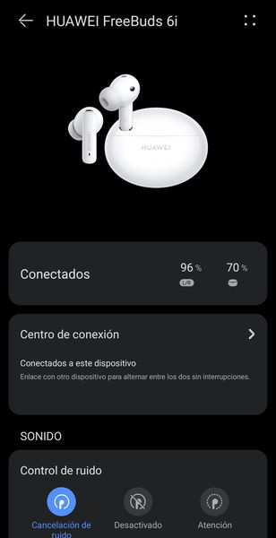 HUAWEI FreeBuds 6i: ven por la calidad de sonido, quédate por la cancelación de ruido