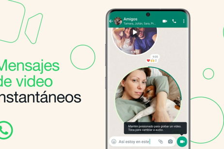 WhatsApp permitirá grabar las notas de vídeo desde la cámara