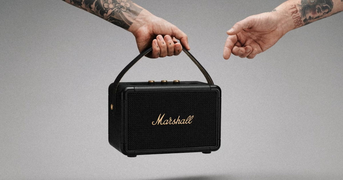 Este altavoz Marshall te hace sentir la música como si estuvieras en la primera fila de un concierto