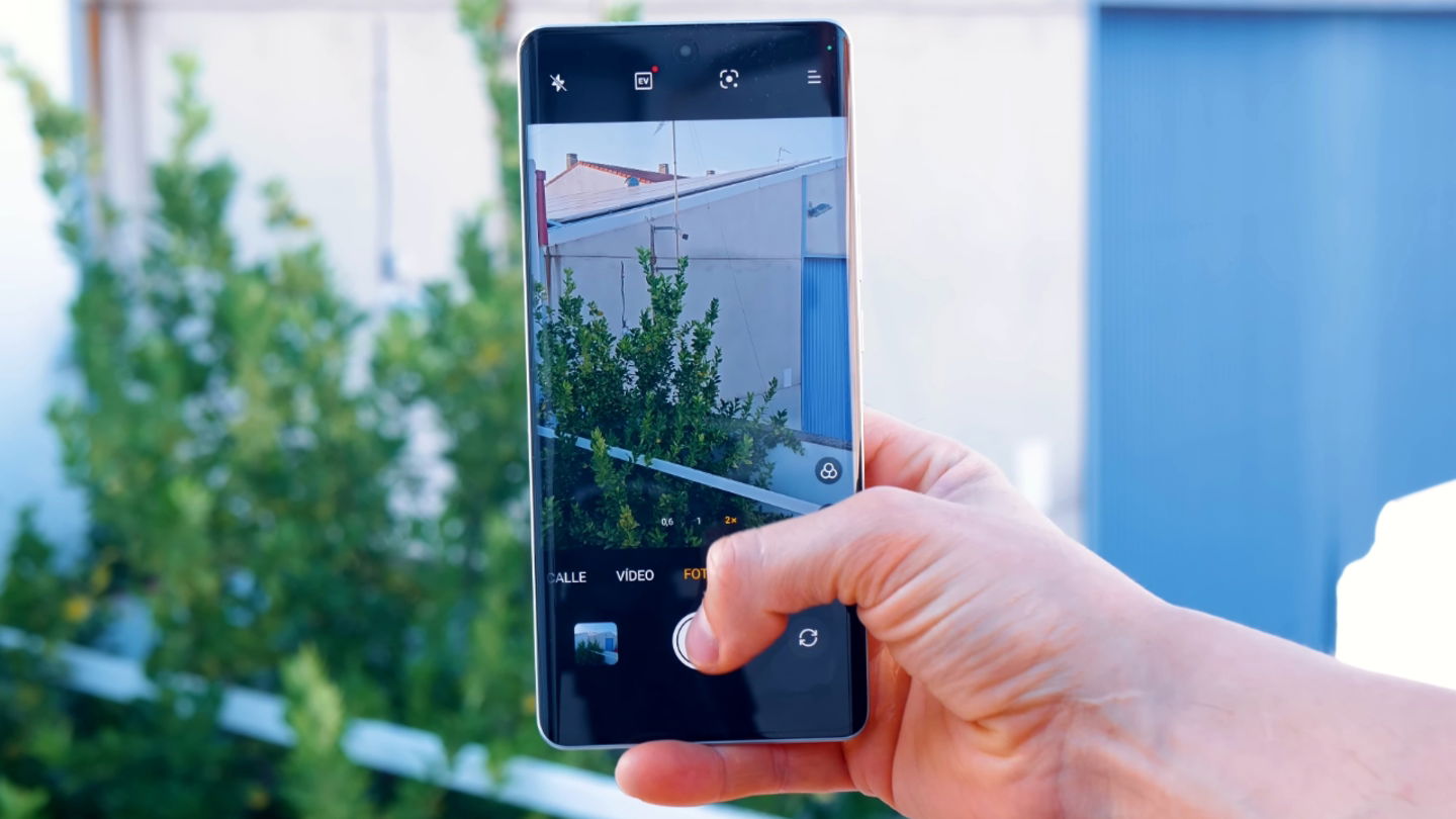 App de cámara en el realme GT 6T