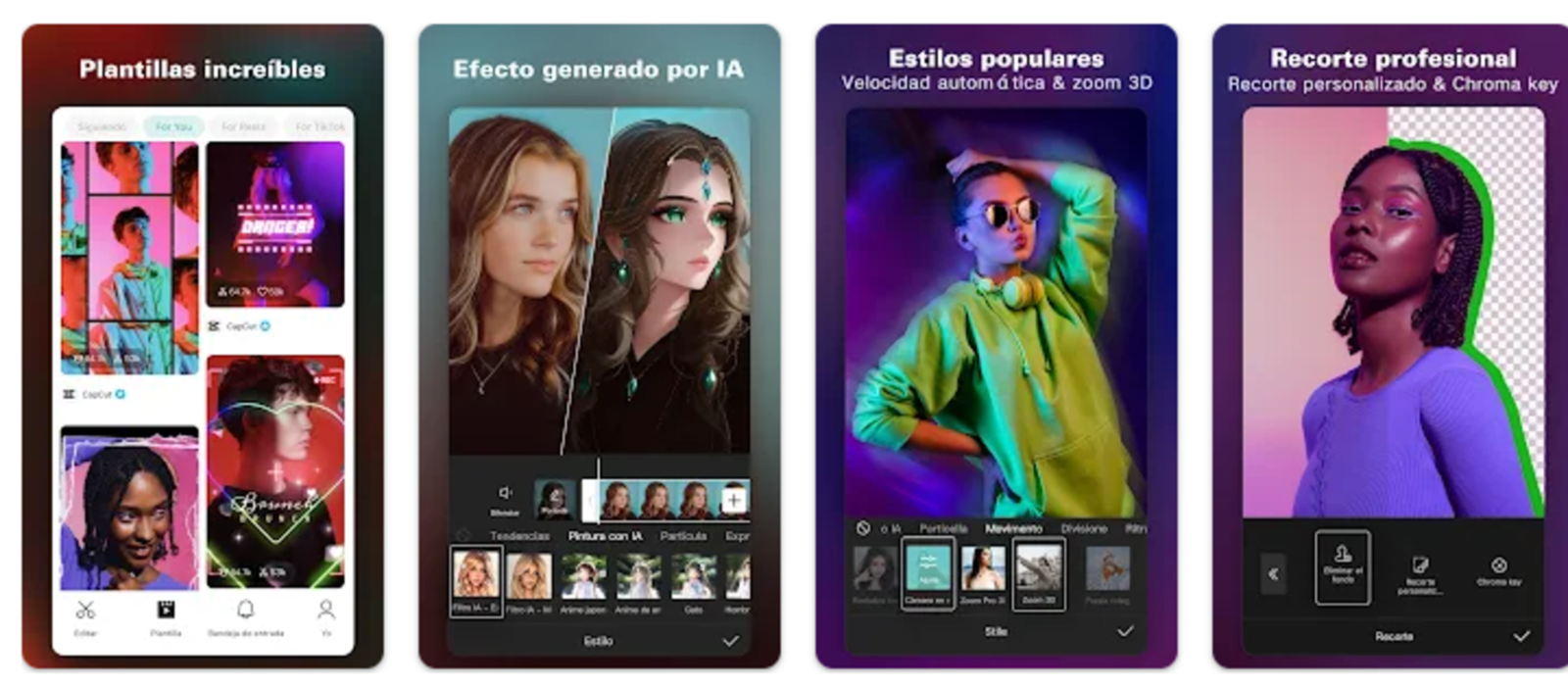 Aunque esté pensado para TikTok, Capcut también puede crear reels para Instagram