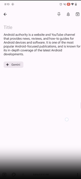 Google Gemini para Android recibirá, muy pronto, extensiones para Google Calendar, Keep, Tasks y Spotify