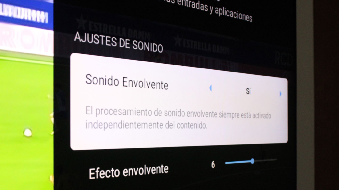 Función de sonido envolvente de la Sony BRAVIA 9