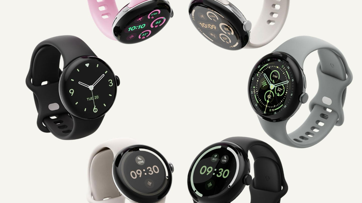 Google Pixel Watch 3 en varios estilos