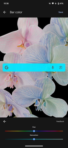 Más opciones para una barra de Google más personalizable en tu Android, ahora con temas de color