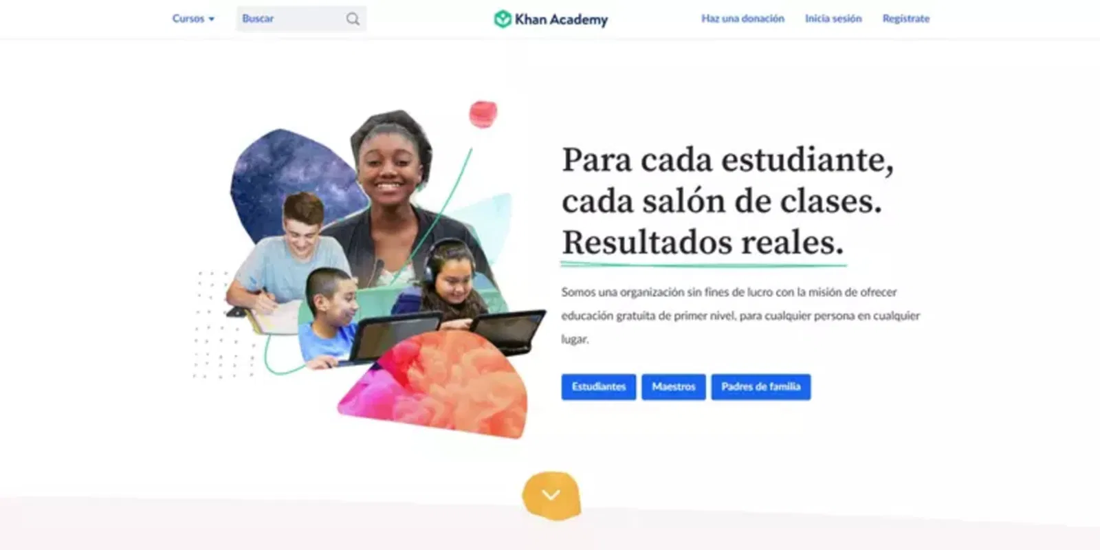 Khan Academy ofrecer recusos educativos para todos los niveles