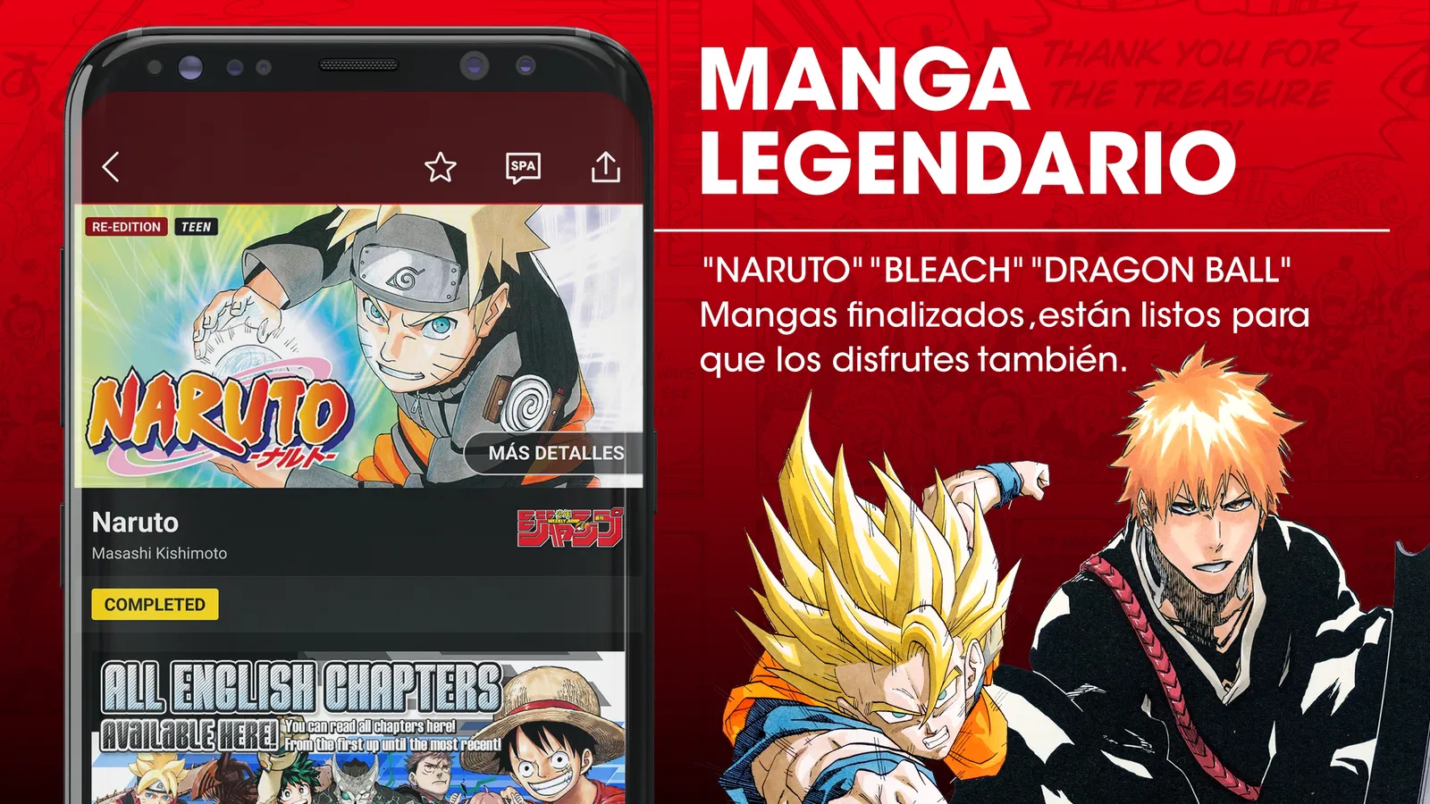 Manga Plus lanza los cómics al mismo tiempo que en Japón