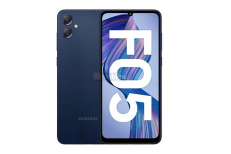 Las primeras imágenes filtradas del Samsung Galaxy F05 revelan que tendrá una parte trasera de "cuero vegano"