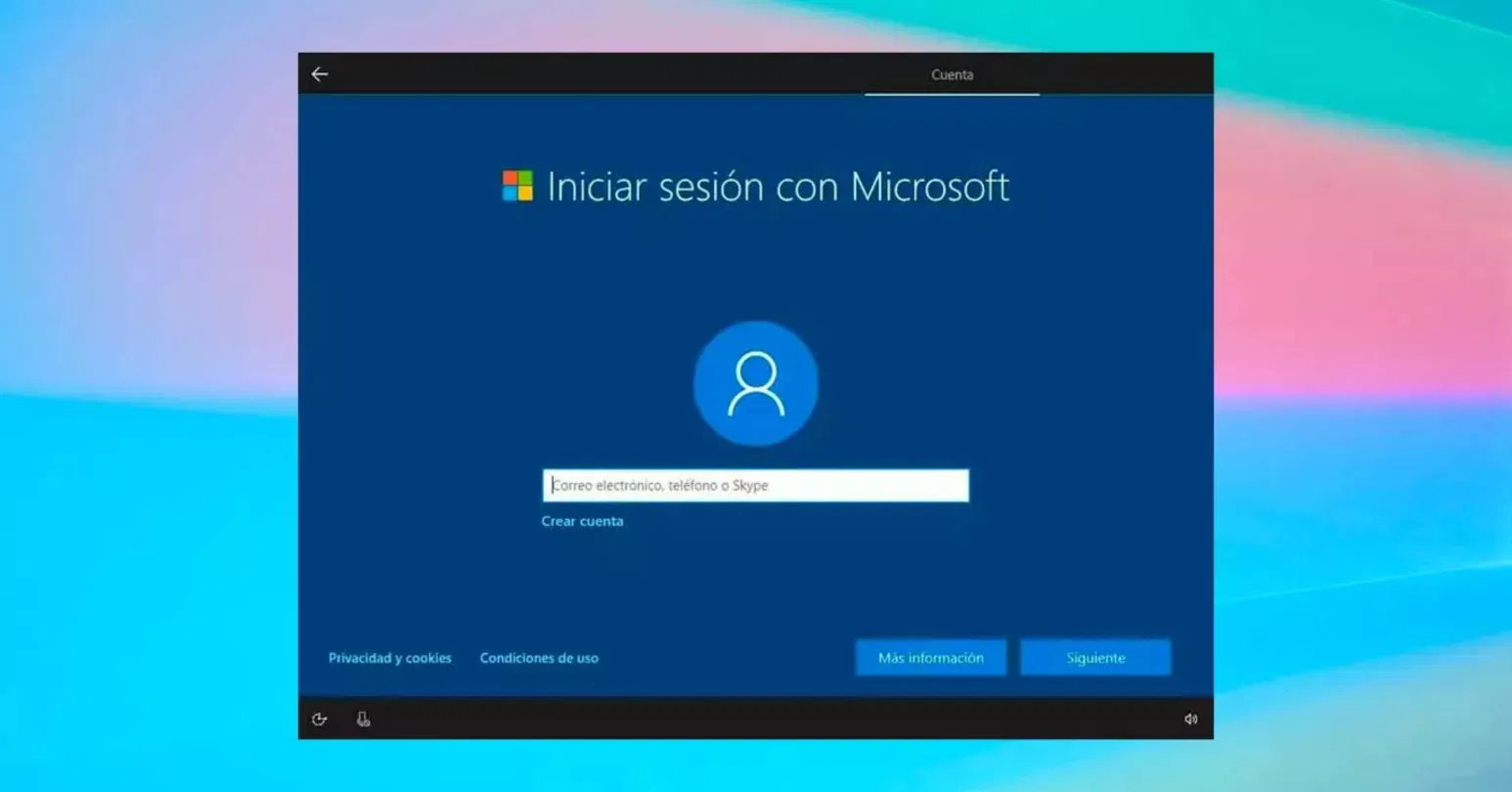 Para recuperar tu cuenta de Microsoft tendrás que volver a iniciar sesión