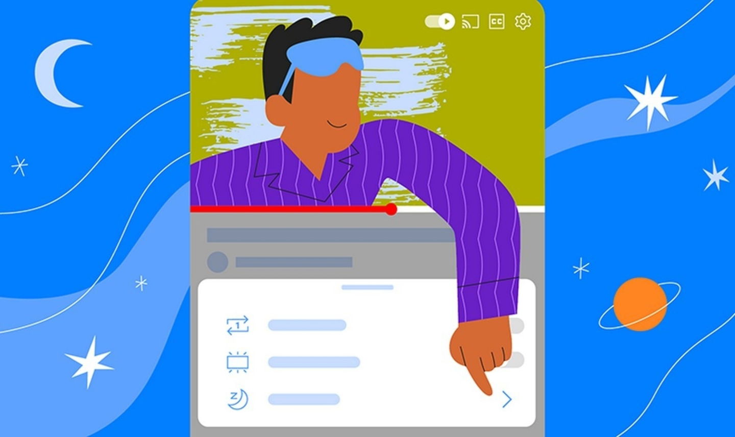 ¿Sueles ver vídeos de YouTube antes de dormir? Te va a encantar la nueva función de la app