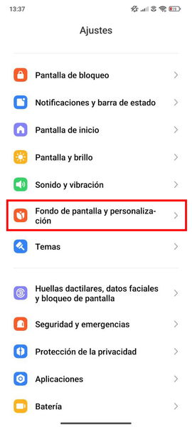 Cómo personalizar la animación del sensor de huellas de tu móvil Xiaomi