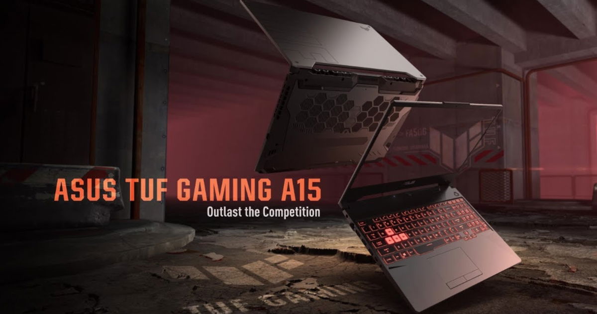 Saca el gamer que llevas dentro con el ASUS TUF Gaming A15 con Ryzen 5 y RTX 3050 por menos de 650 euros