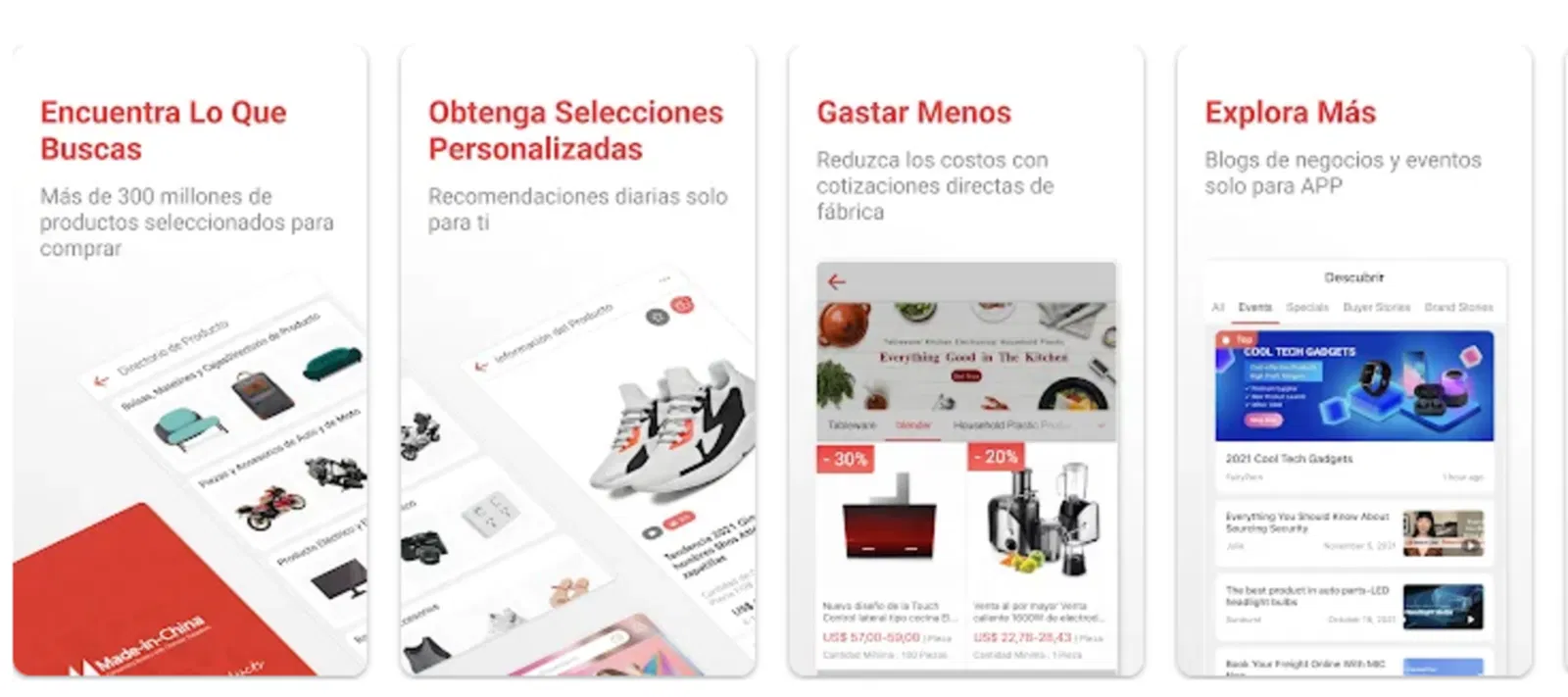 B2B es una nueva app que nos permite comprar desde China a precios económicos