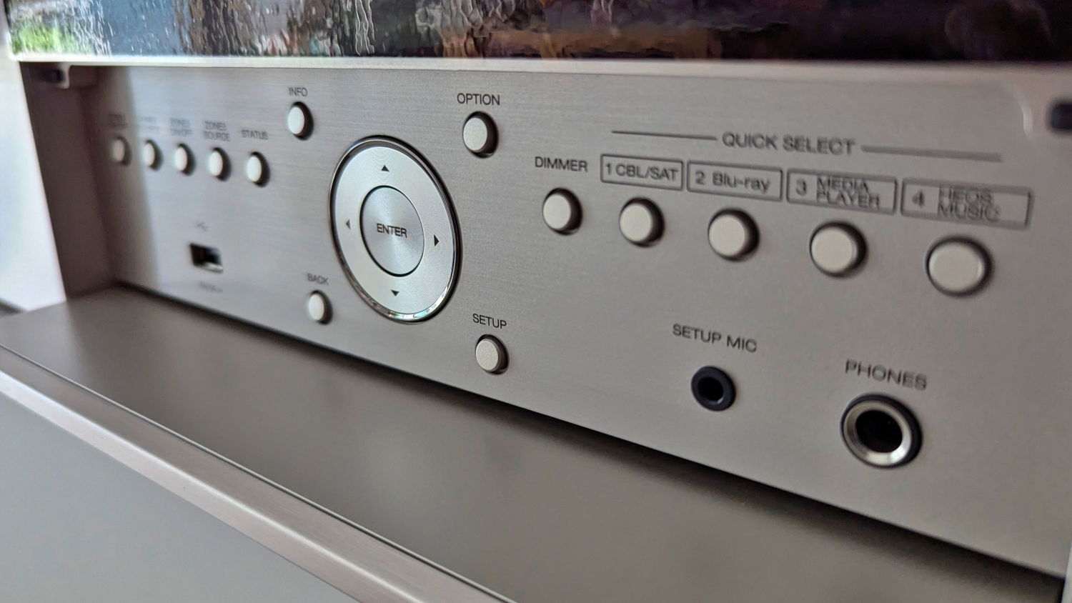 Denon AVC-X4800H panel abierto