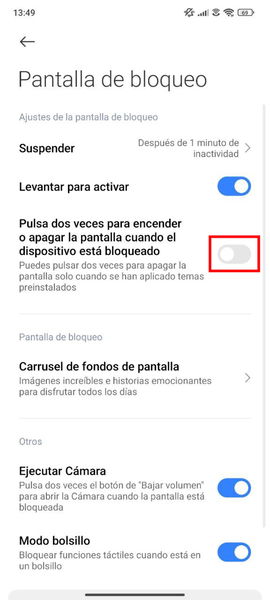 ¿Tienes un móvil Xiaomi? Con este sencillo gesto puedes encender la pantalla sin tocar el botón lateral