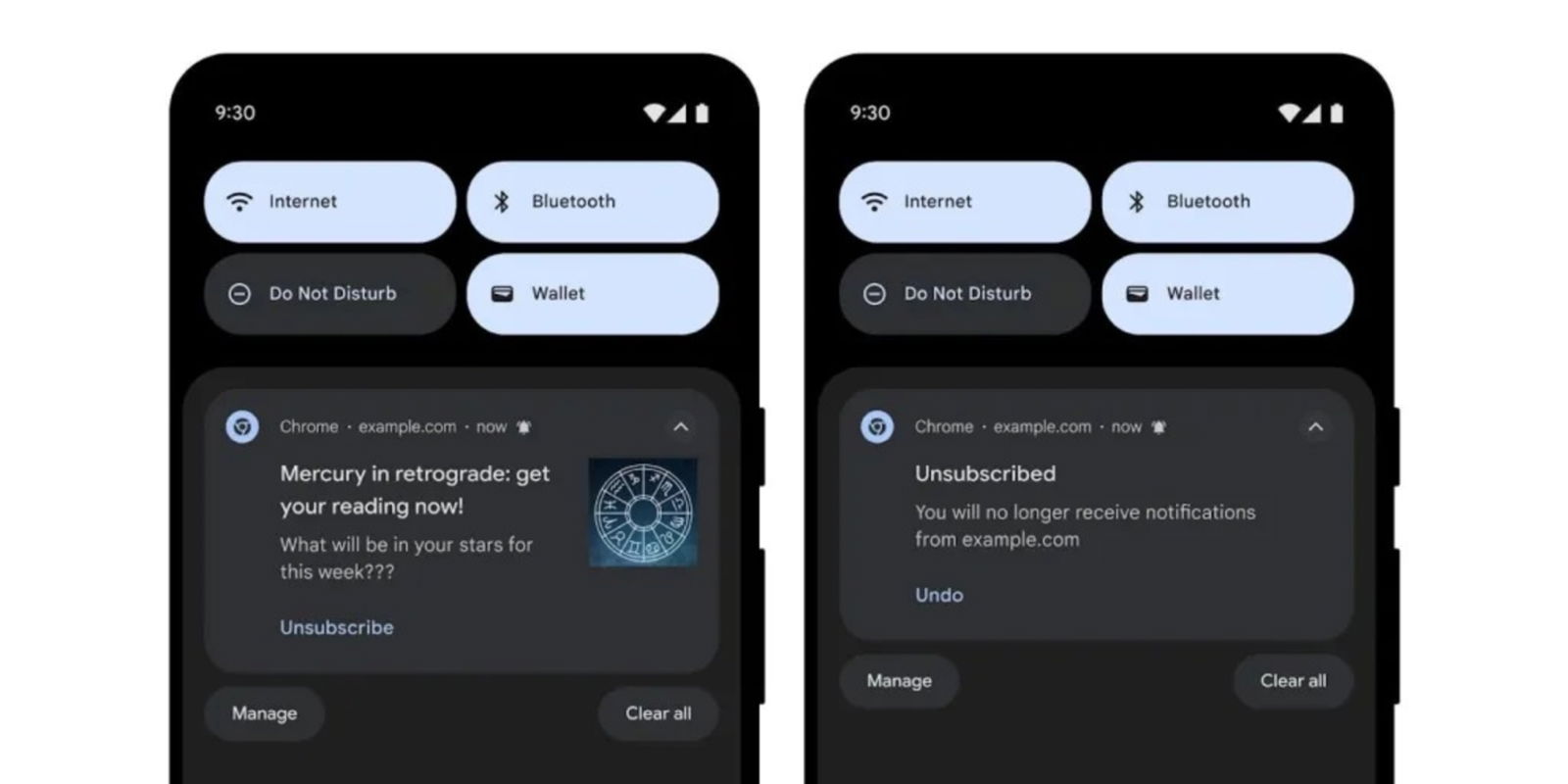 Google Chrome para Android te permite desactivar las notificaciones de un sitio web con un solo toque