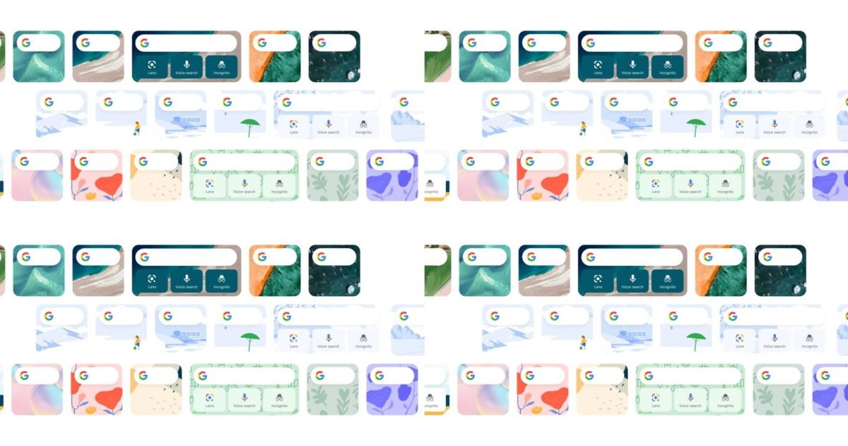 El widget de Google ya es personalizable a más no poder... sólo en iOS