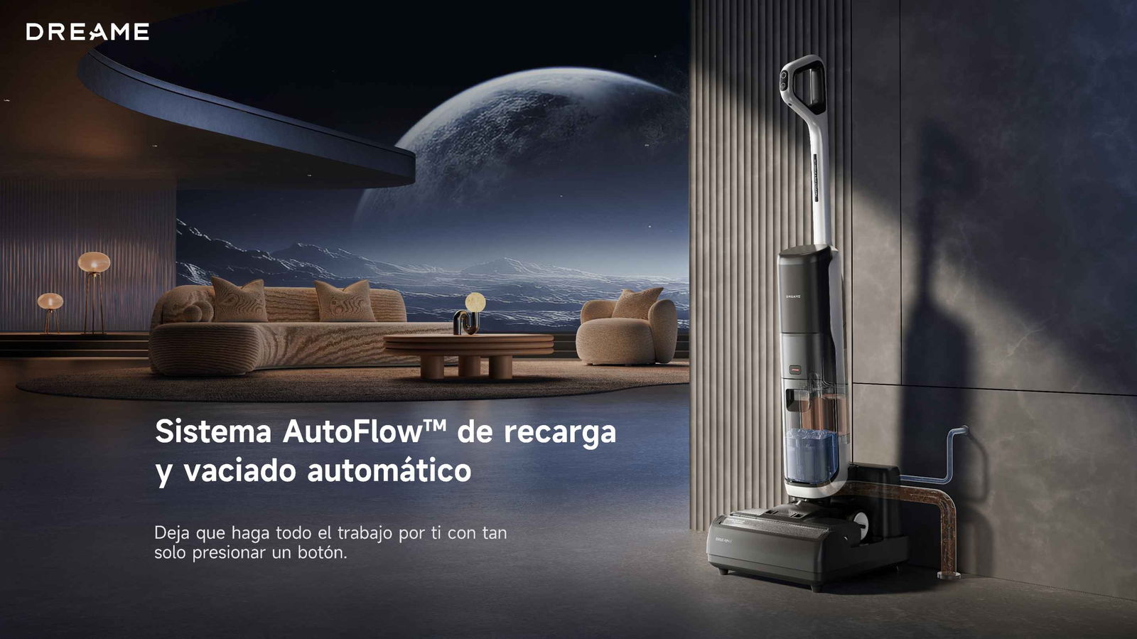 El sistema AutoFlow facilita la recarga y el vaciado en aspiradoras en seco y húmedo