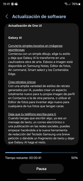 La actualización a One UI 6.1.1 llega a los Samsung Galaxy S24 de Europa cargada de funciones de IA