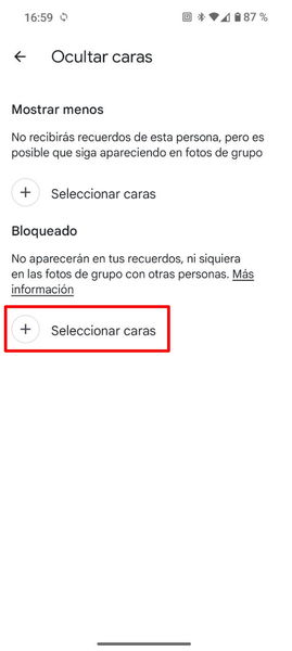 Como evitar que aparezcan ciertas personas o mascotas en tus Recuerdos de Google Fotos