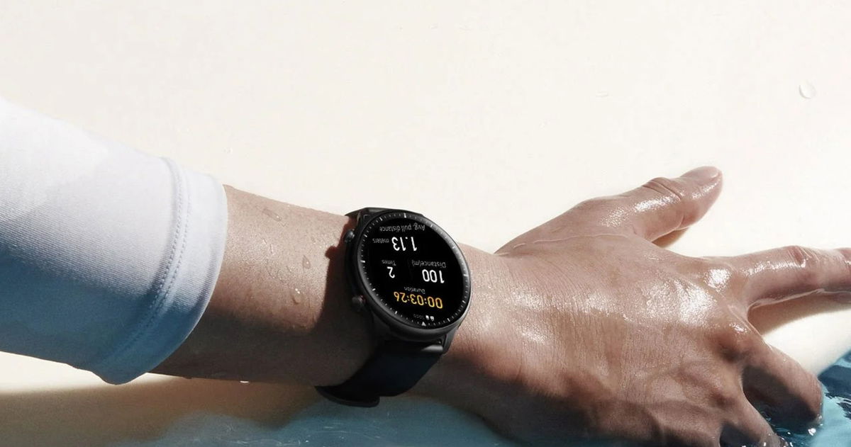 Menos de 60 euros este smartwatch Amazfit con pantalla de 1,39", 90 modos deportivos y 14 días de autonomía