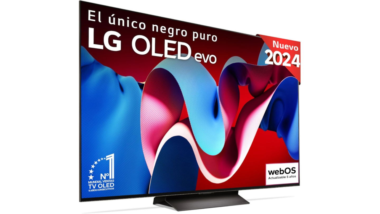 Más de 1000 euros de descuento en un televisor LG OLED evo de 2024: 65 pulgadas de la mejor calidad de imagen