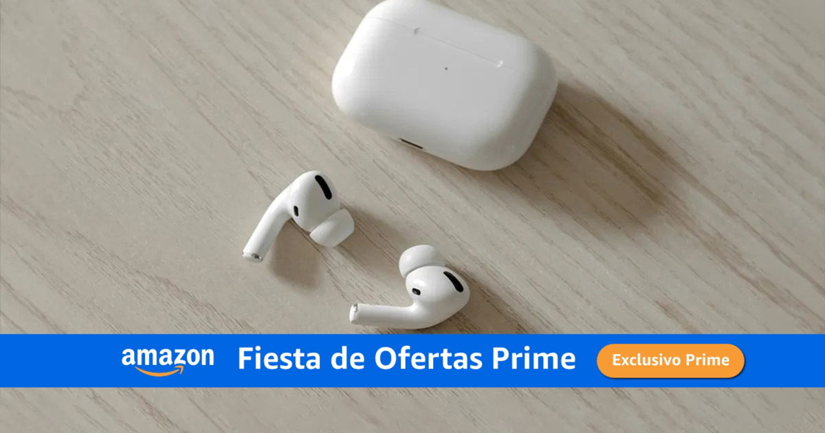 Últimas horas para llevarte los AirPods Pro 2 más baratos en la Fiesta de Ofertas Prime 2024