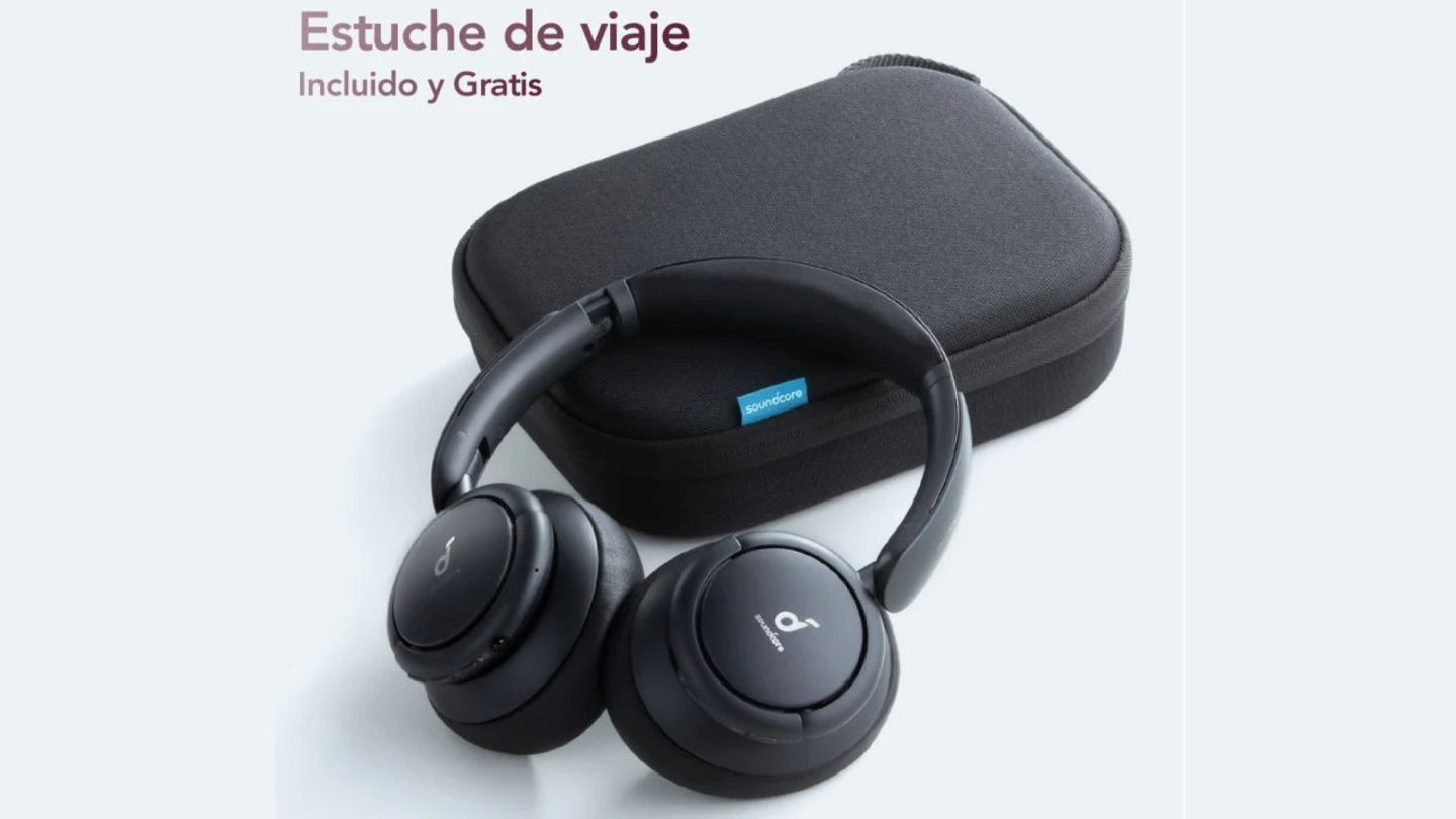 Ofertón por estos auriculares Bluetooth con cancelación de ruido y hasta 60 horas de autonomía