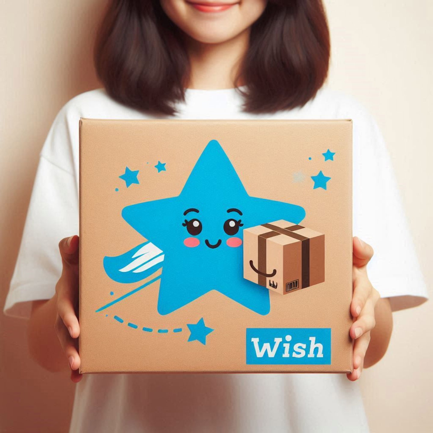 Wish es una tienda online que ofrece productos muy baratos