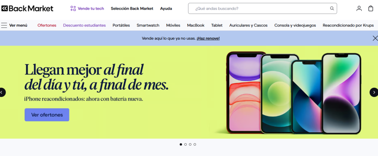 BackMarket es una de las tiendas más populares de compra-venta de móviles usados