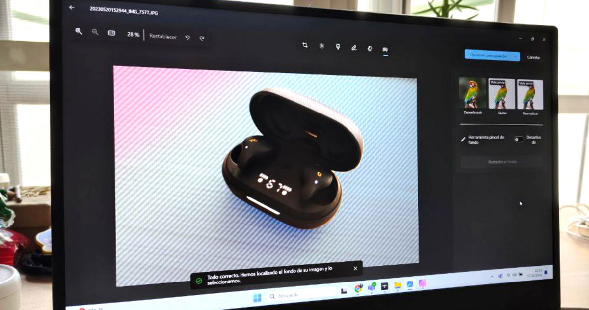 Windows 11 te permite borrar objetos y el fondo de las fotos sin instalar nada: así se hace