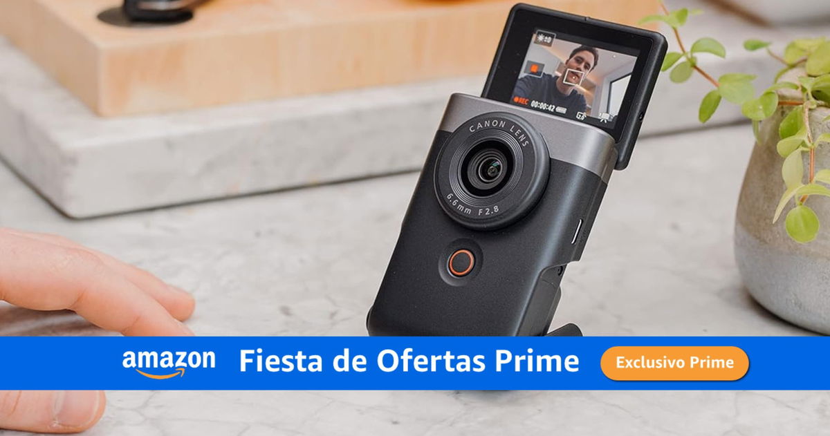 El Prime Day de Amazon se acuerda de los creadores de contenido con esta cámara que ha rebajado 177 euros