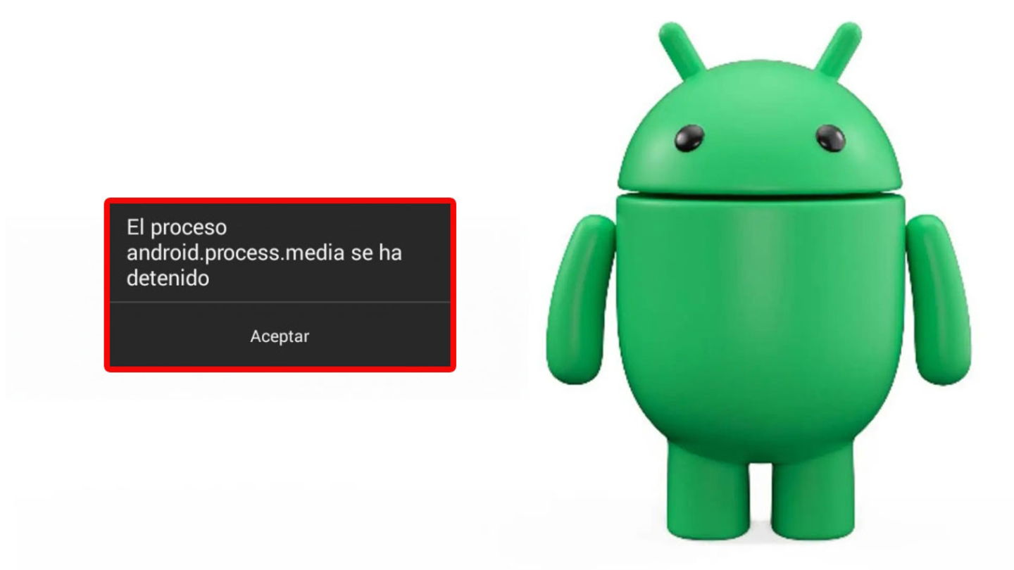 Cómo solucionar el error android.process.media se ha detenido