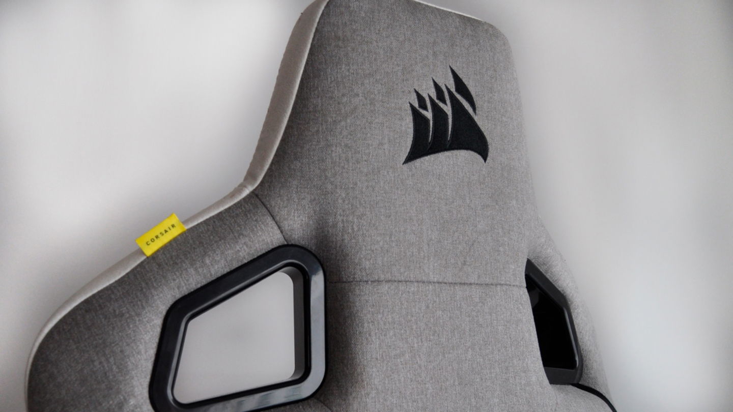 Corsair T3 RUSH Fabric (2023) trasera